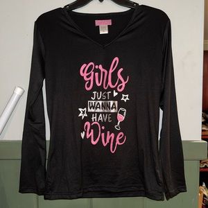 Women’s love to sleep pj shirt size XL